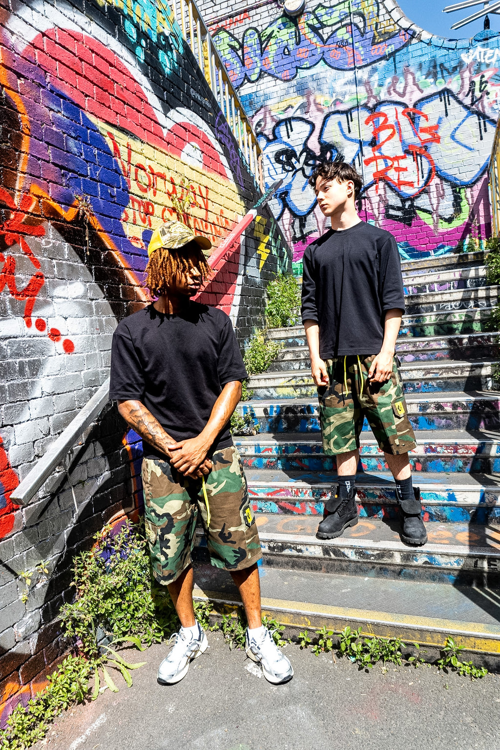 Camo shorts