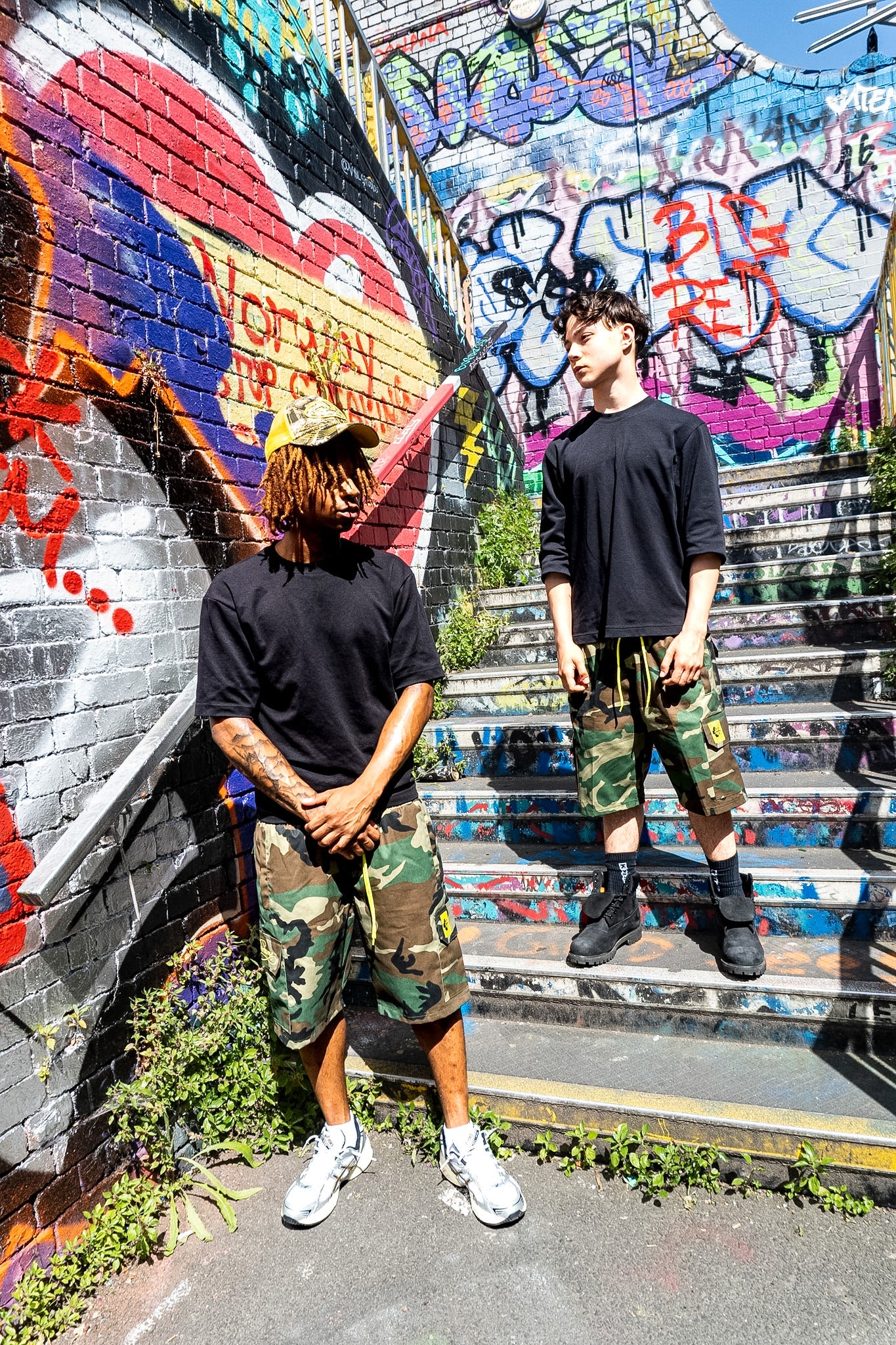 Camo shorts